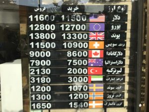 The true value of the Iran Rial (IRR) isn't posted from government sources | How to find the true Iran currency exchange rate | VincePerfetto.com